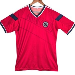 Columbia Soccer Jersey James Rodriguez #10 Men Medium Red Blokecore Sport